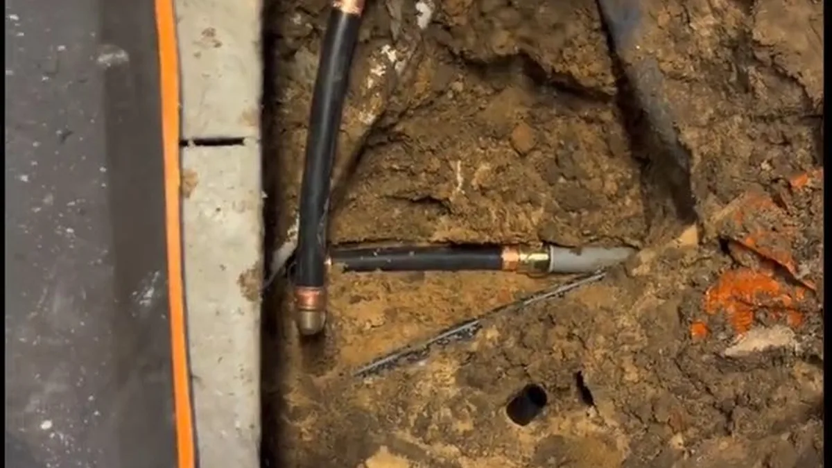 damaged sewer or cast iron drain pipe exposed for repair shown as hero overview for Plumber in the Citrus Park Area of Glendora, CA